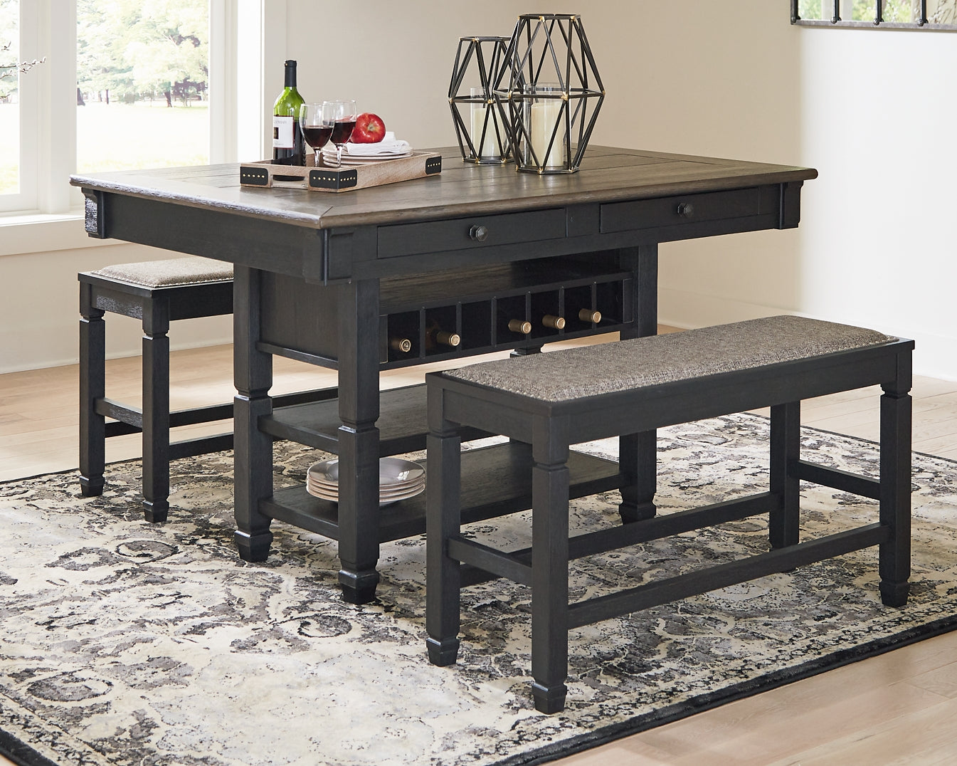 Mesa de comedor rectangular Tyler Creek