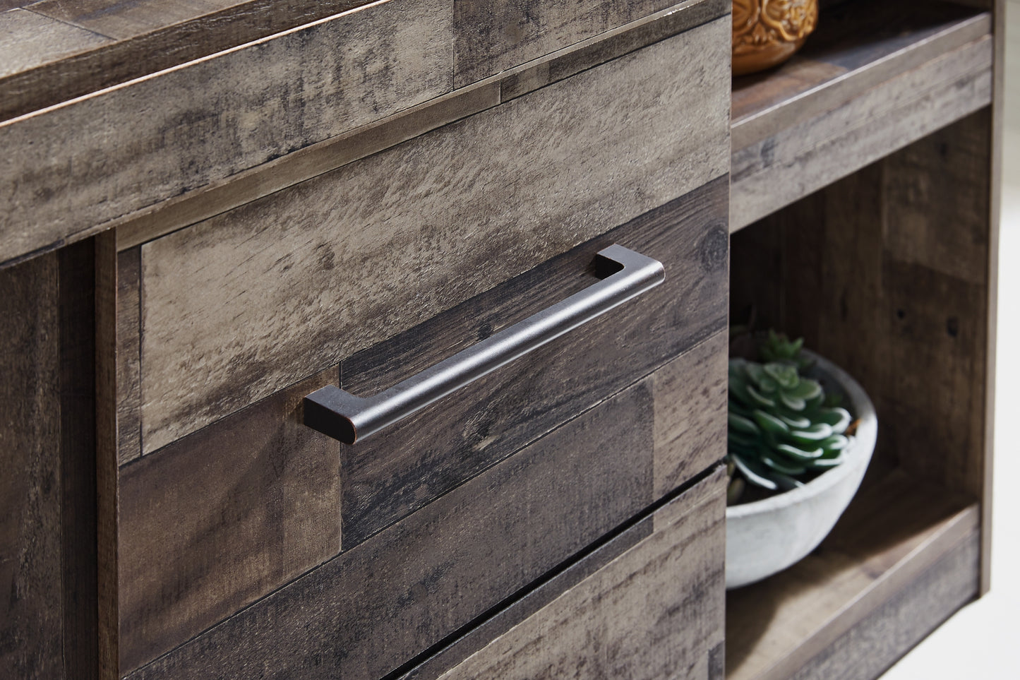 Mueble para TV LG Derekson con opción de chimenea