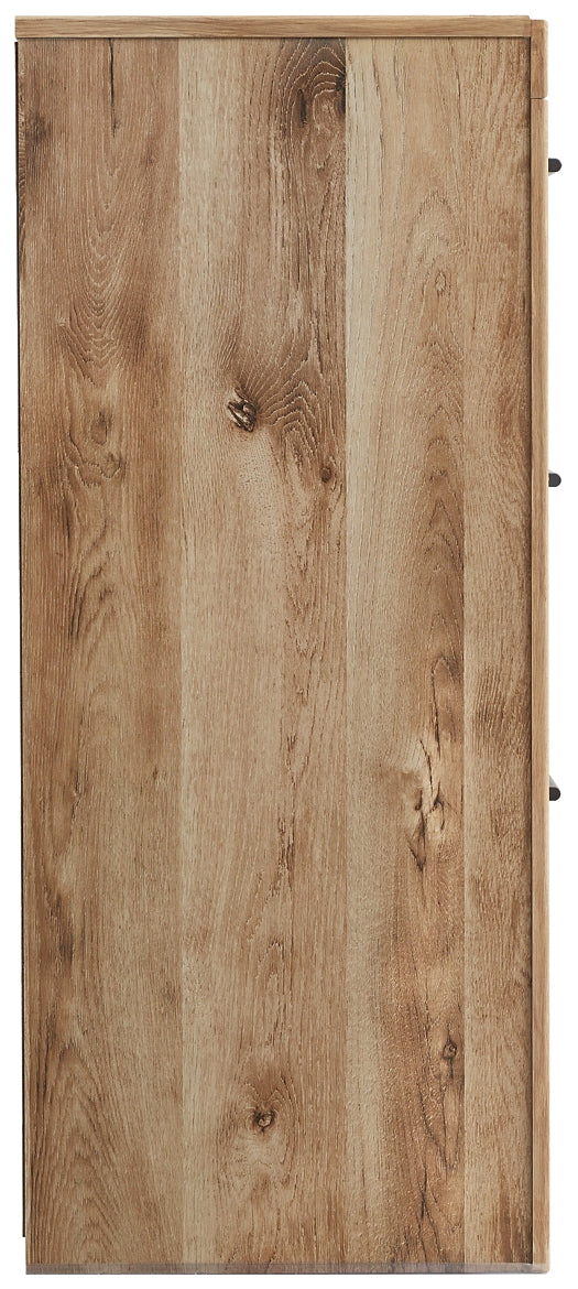 Cómoda de seis cajones Hyanna