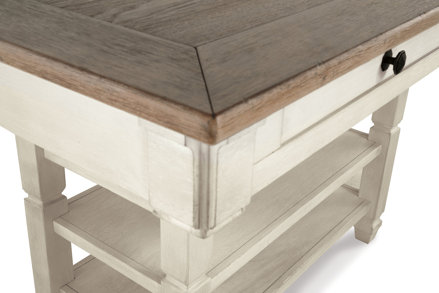 Mesa de comedor Bolanburg de altura de mostrador y 6 taburetes