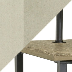 Lámpara de bandeja de metal Shianne (1 unidad)