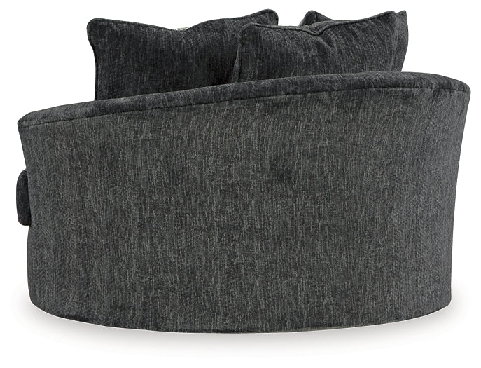 Silla giratoria decorativa extragrande Biddeford