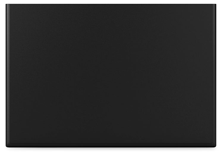 Mesita de noche de dos cajones Lanolee