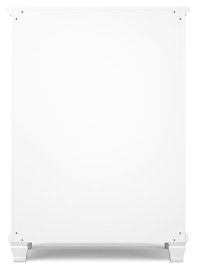 Cómoda de cinco cajones Fortman