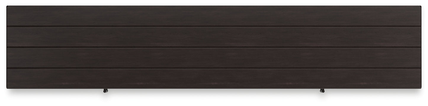 Mueble para TV Darborn de 88" con chimenea eléctrica