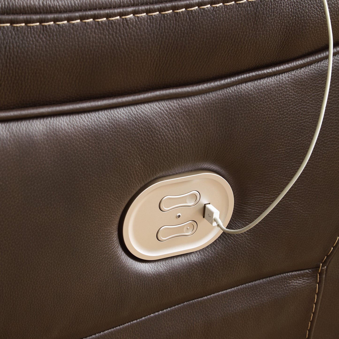 Seccional reclinable eléctrico Dunleith de 5 piezas