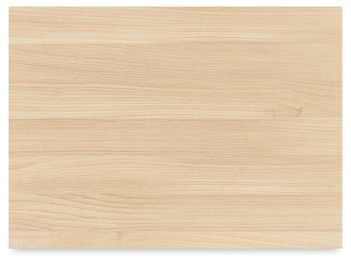 Mesita de noche de dos cajones Cabinella