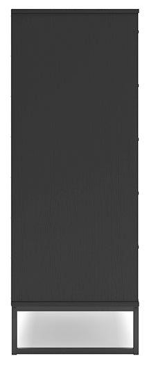 Cómoda de cinco cajones Socalle