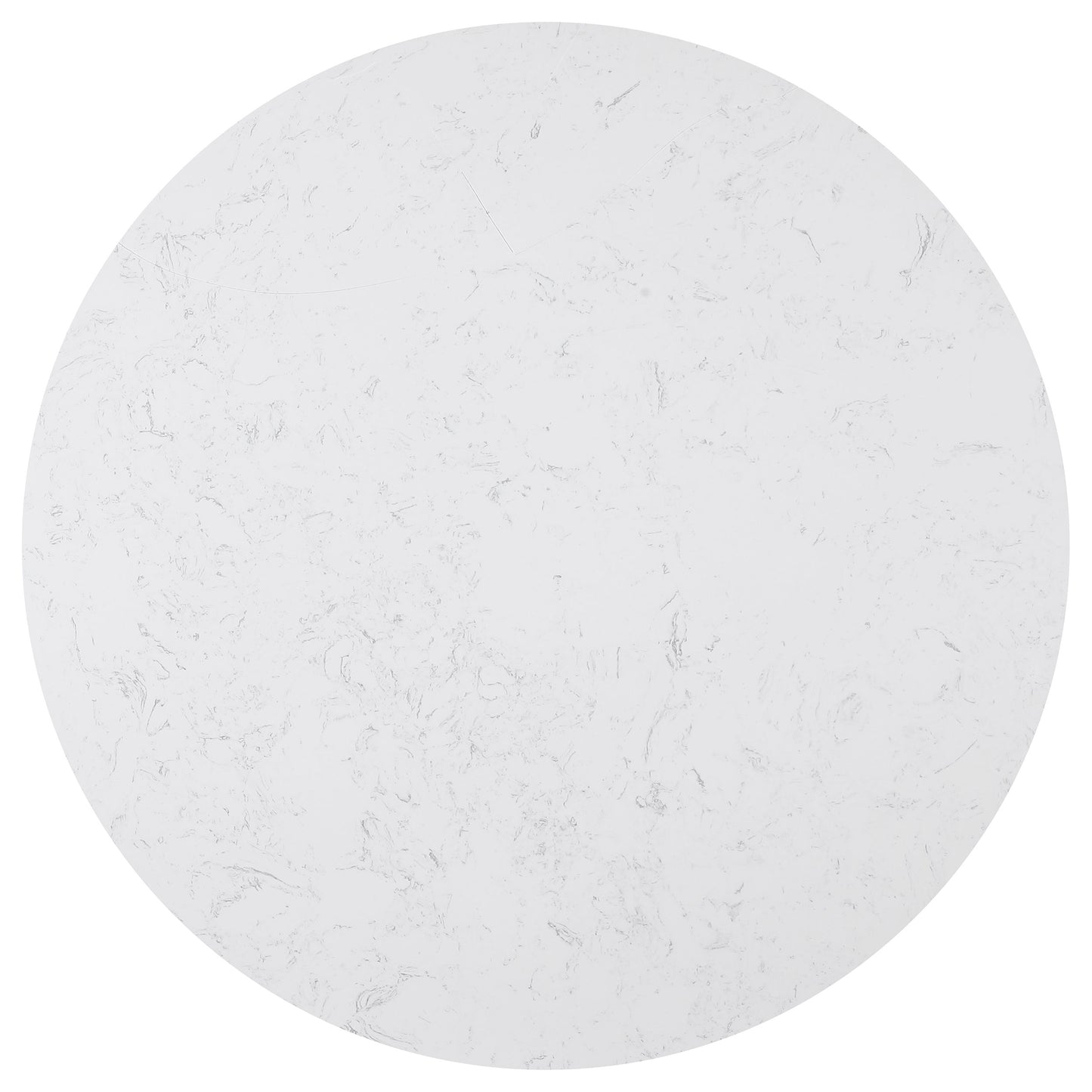 Juego de mesa de comedor Sherry de 5 piezas con tablero de mármol redondo en beige