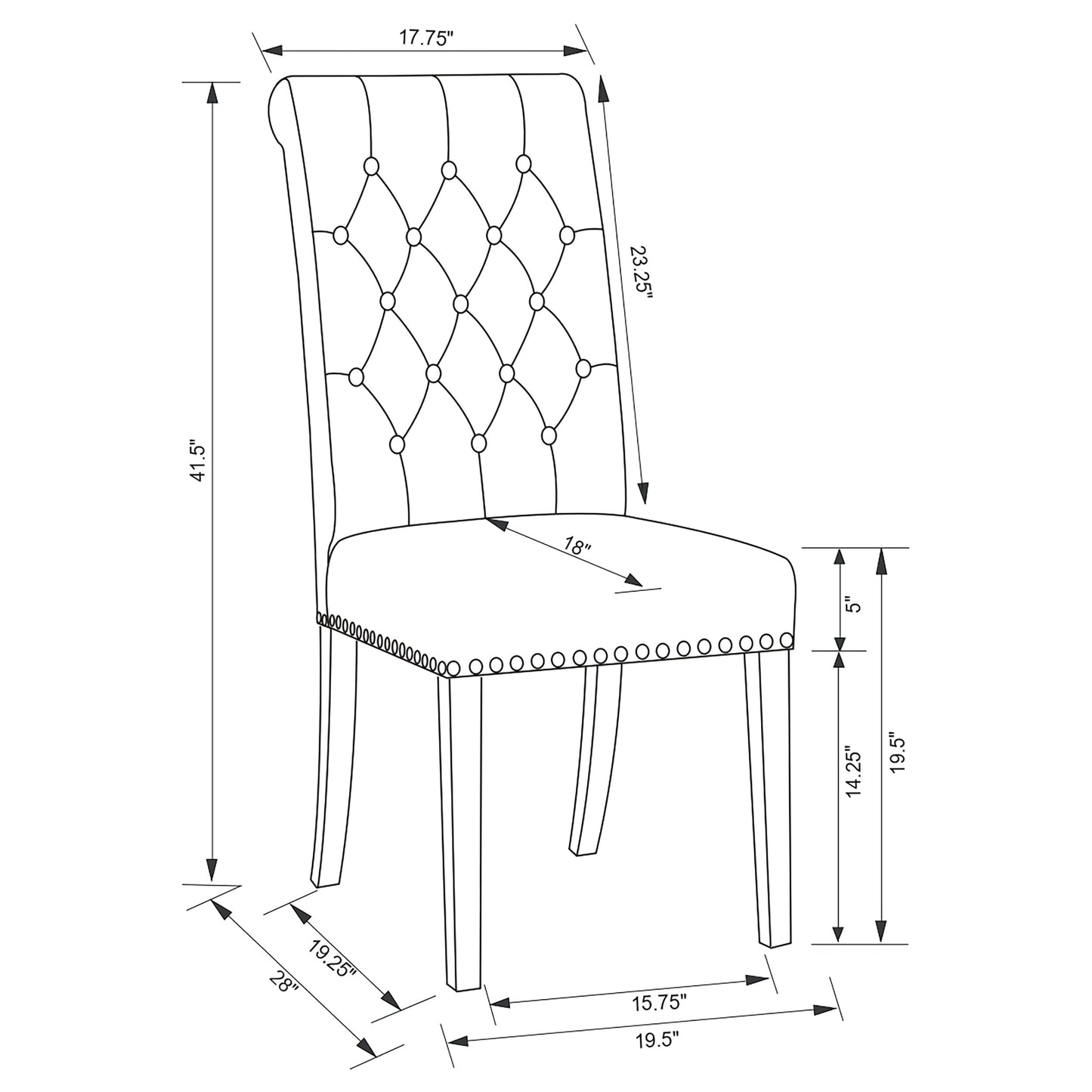 Juego de mesa de comedor Sherry de 5 piezas con tablero de mármol redondo en beige