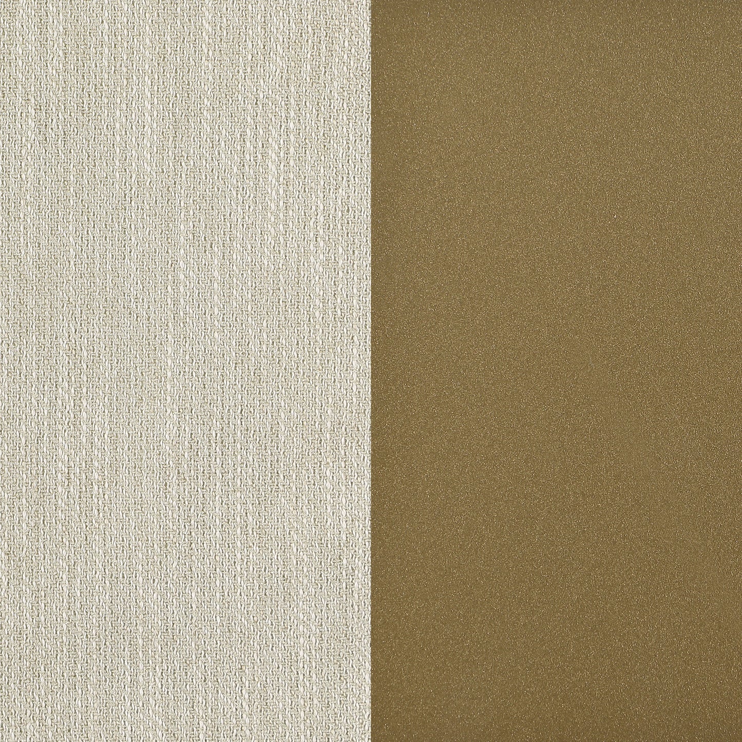 Silla de mostrador Tina tapizada en tela beige (juego de 2)