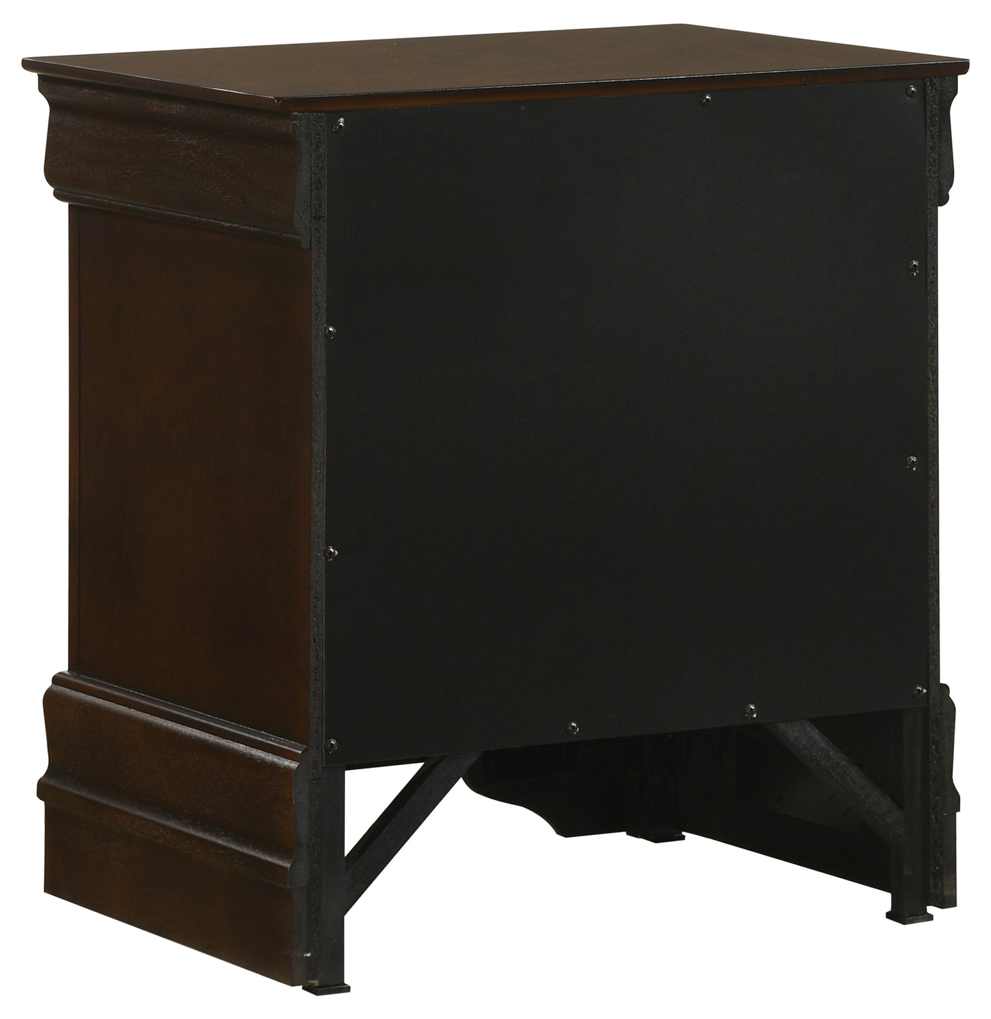 Juego de dormitorio Louis Philippe de 5 piezas Eastern King en color capuchino