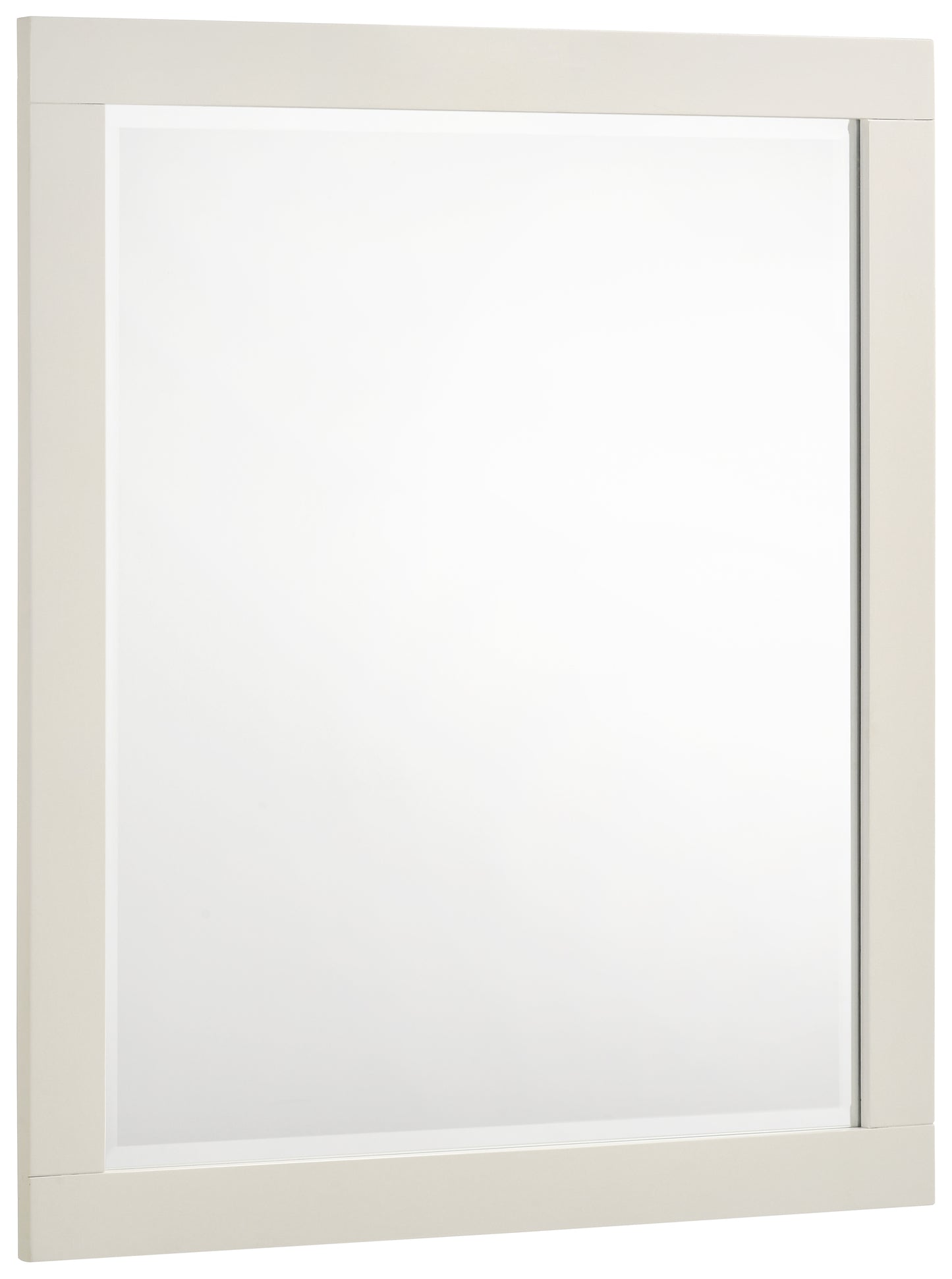 Juego de dormitorio Jessica de 6 piezas con iluminación LED tamaño Queen, color blanco nieve