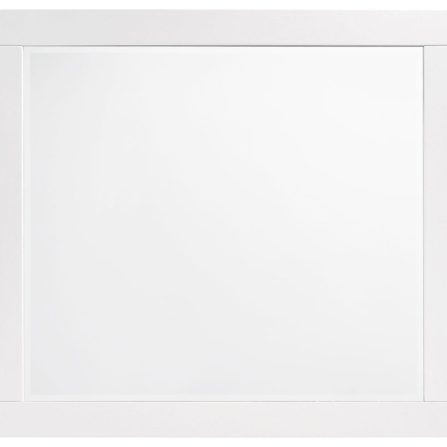 Juego de dormitorio Felicity California King de 6 piezas, blanco brillante