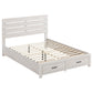 Juego de dormitorio Brantford de 5 piezas Eastern King en blanco costero