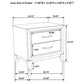 Juego de dormitorio Watson California King de 5 piezas en roble gris