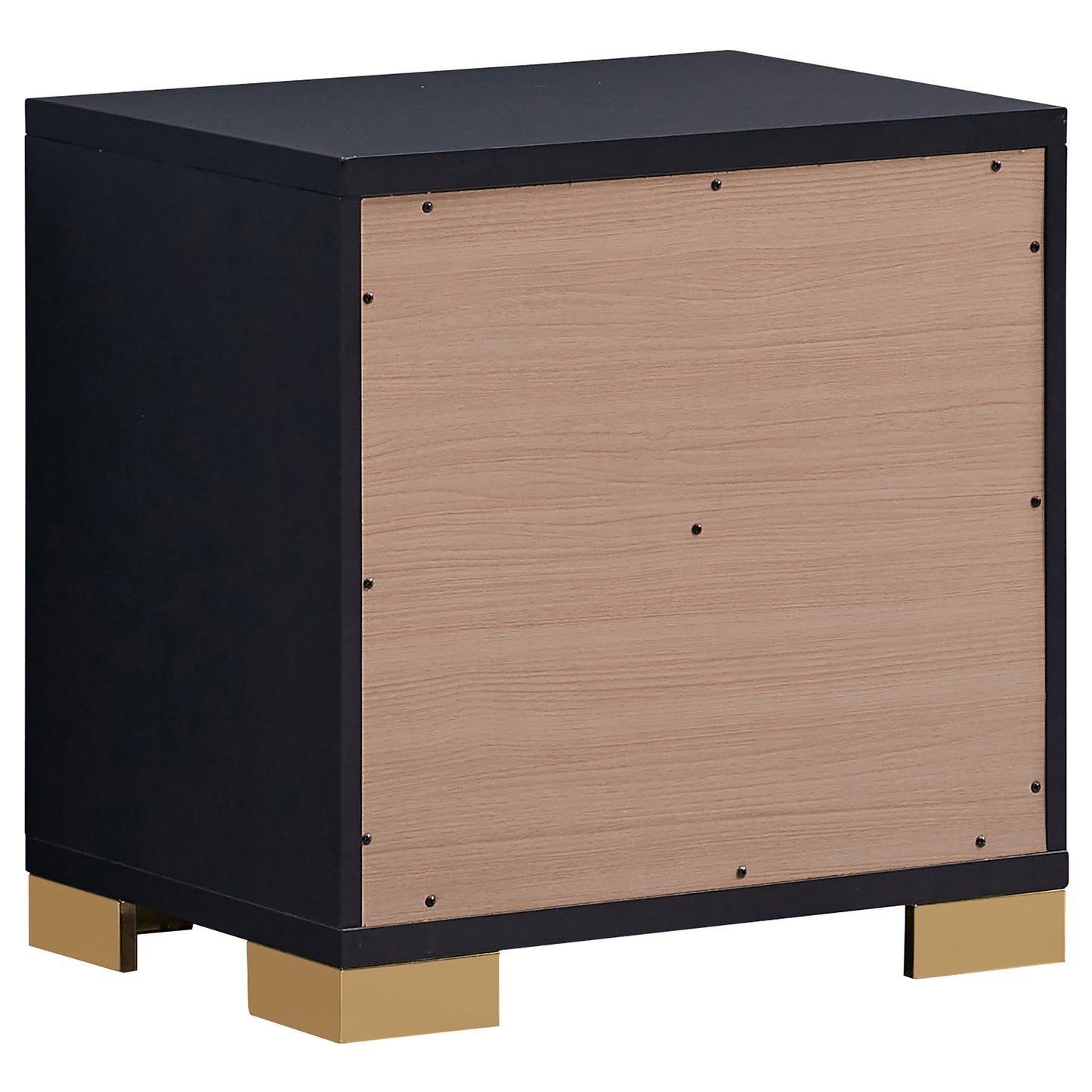 Juego de dormitorio Marceline de 5 piezas tamaño Queen, color negro