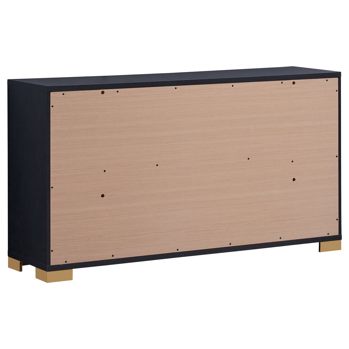 Juego de dormitorio Marceline de 5 piezas tamaño Queen, color negro