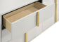 Juego de dormitorio Marceline de 4 piezas Eastern King en blanco