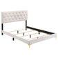 Juego de dormitorio Kendall California King de 4 piezas en blanco
