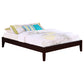 Cama de plataforma universal Hounslow Eastern King color capuchino