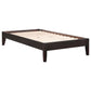 Cama de plataforma universal Hounslow Twin Capuchino