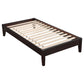 Cama de plataforma universal Hounslow Twin Capuchino