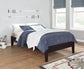 Cama de plataforma universal Hounslow Twin Capuchino