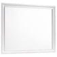 Juego de dormitorio California King de 4 piezas Barzini blanco