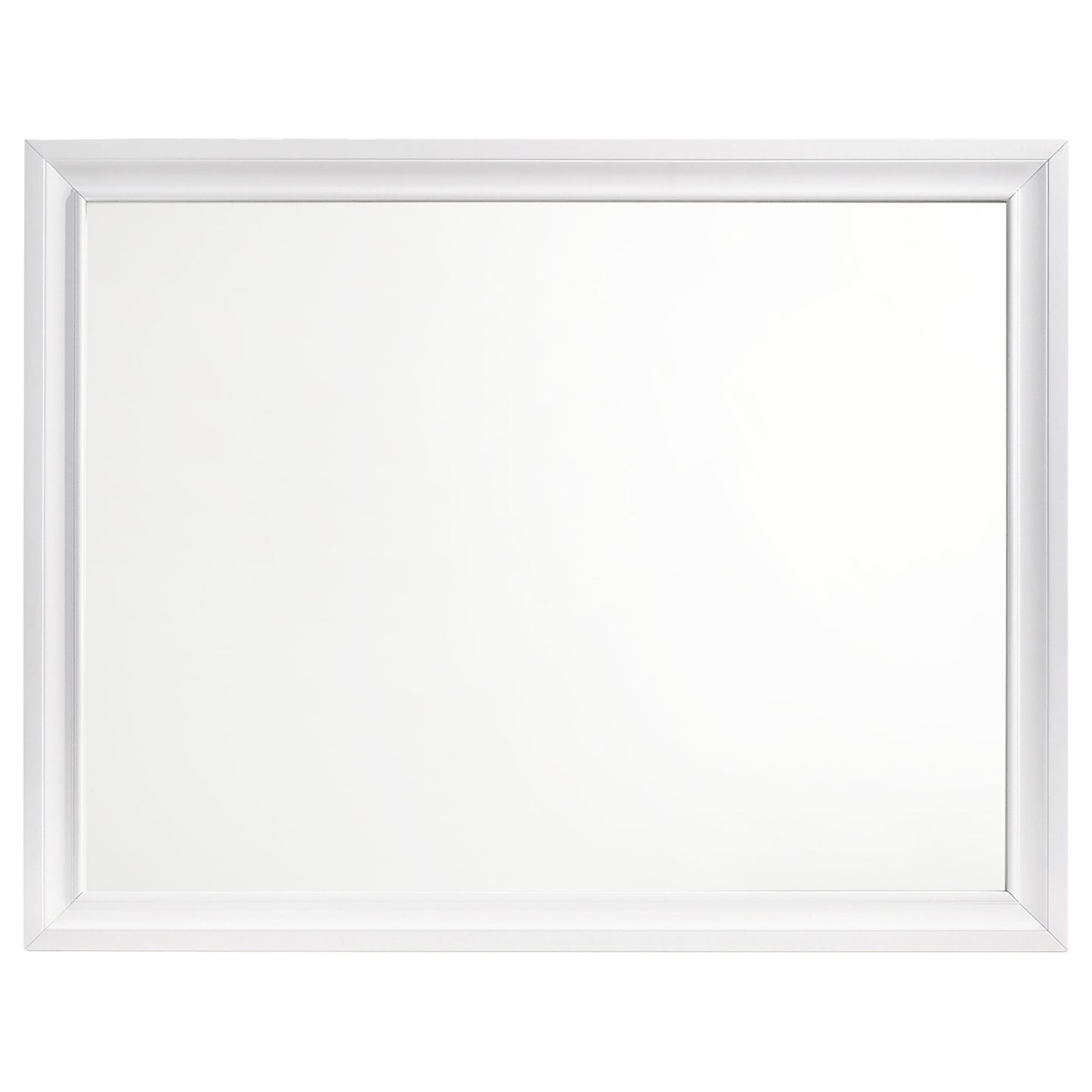Juego de dormitorio California King de 5 piezas Barzini blanco