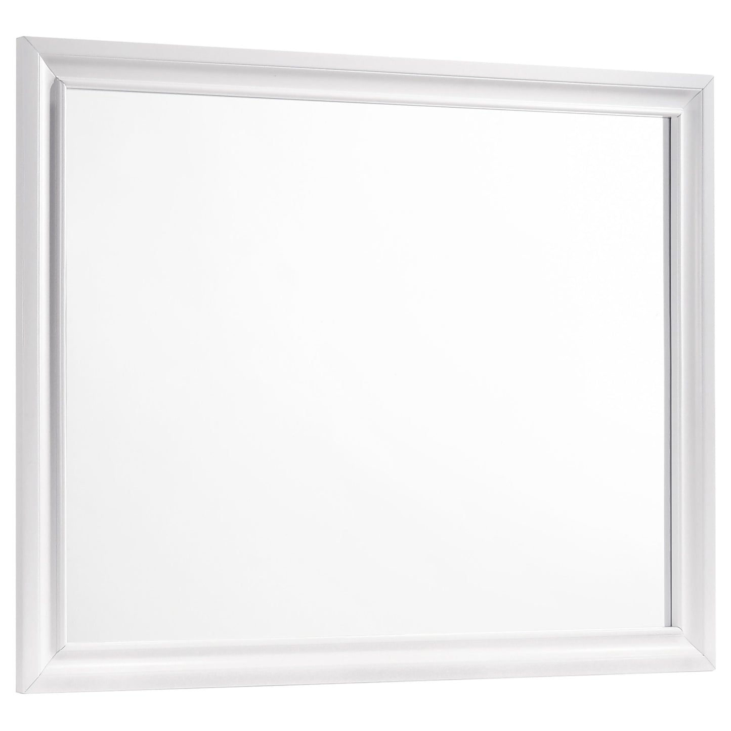 Juego de dormitorio California King de 5 piezas Barzini blanco