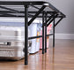 Plataforma de soporte para colchón Mabel Metal Eastern King, color negro