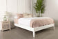 Cama de plataforma universal Hounslow Eastern King, color blanco