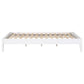 Cama de plataforma universal Hounslow Queen blanca