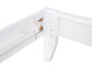 Cama de plataforma universal Hounslow Queen blanca