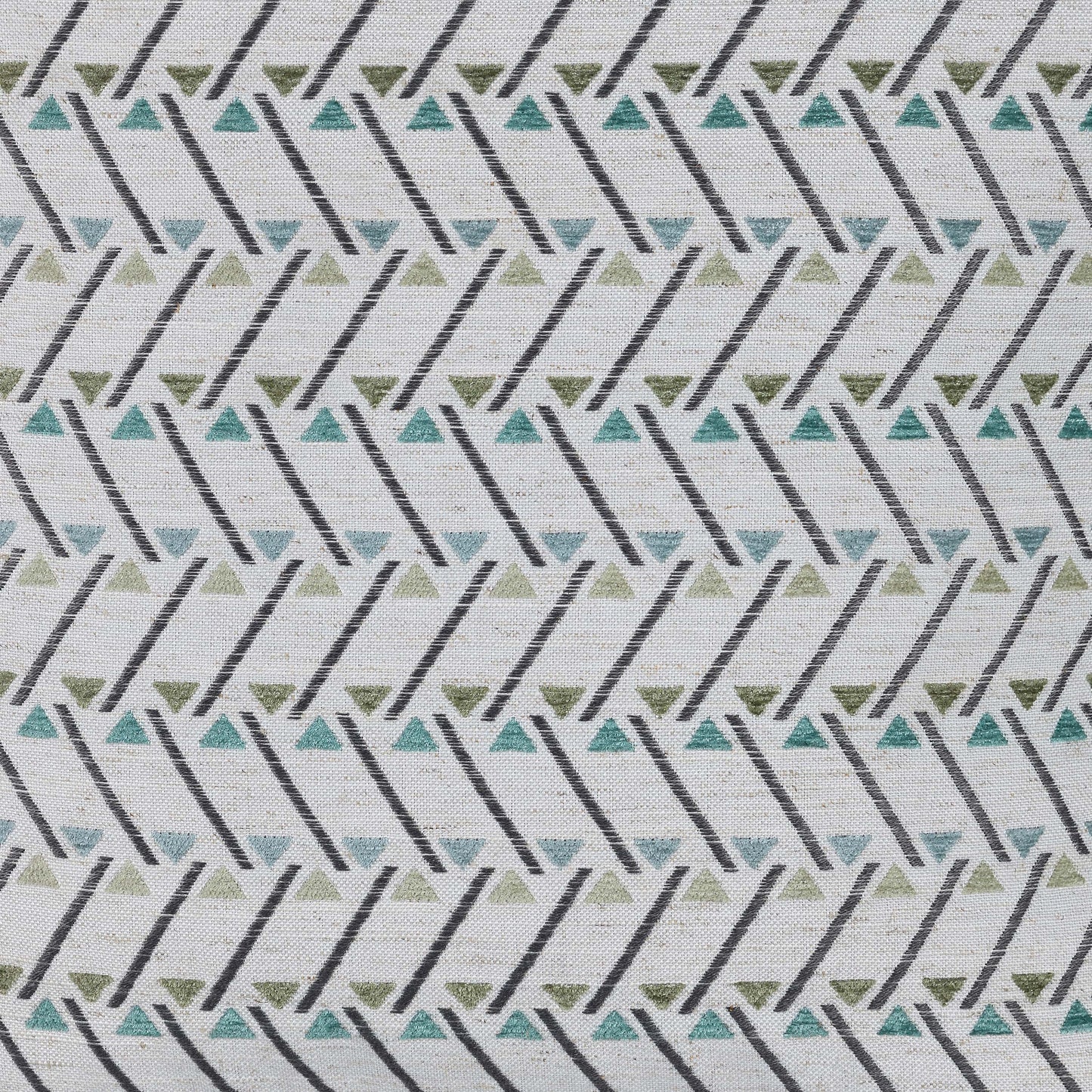 Otomana de almacenamiento Clint Square, tapizada y capitoné, color Aloe