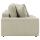 Sofá chaise longue reversible tapizado Blaine color arena