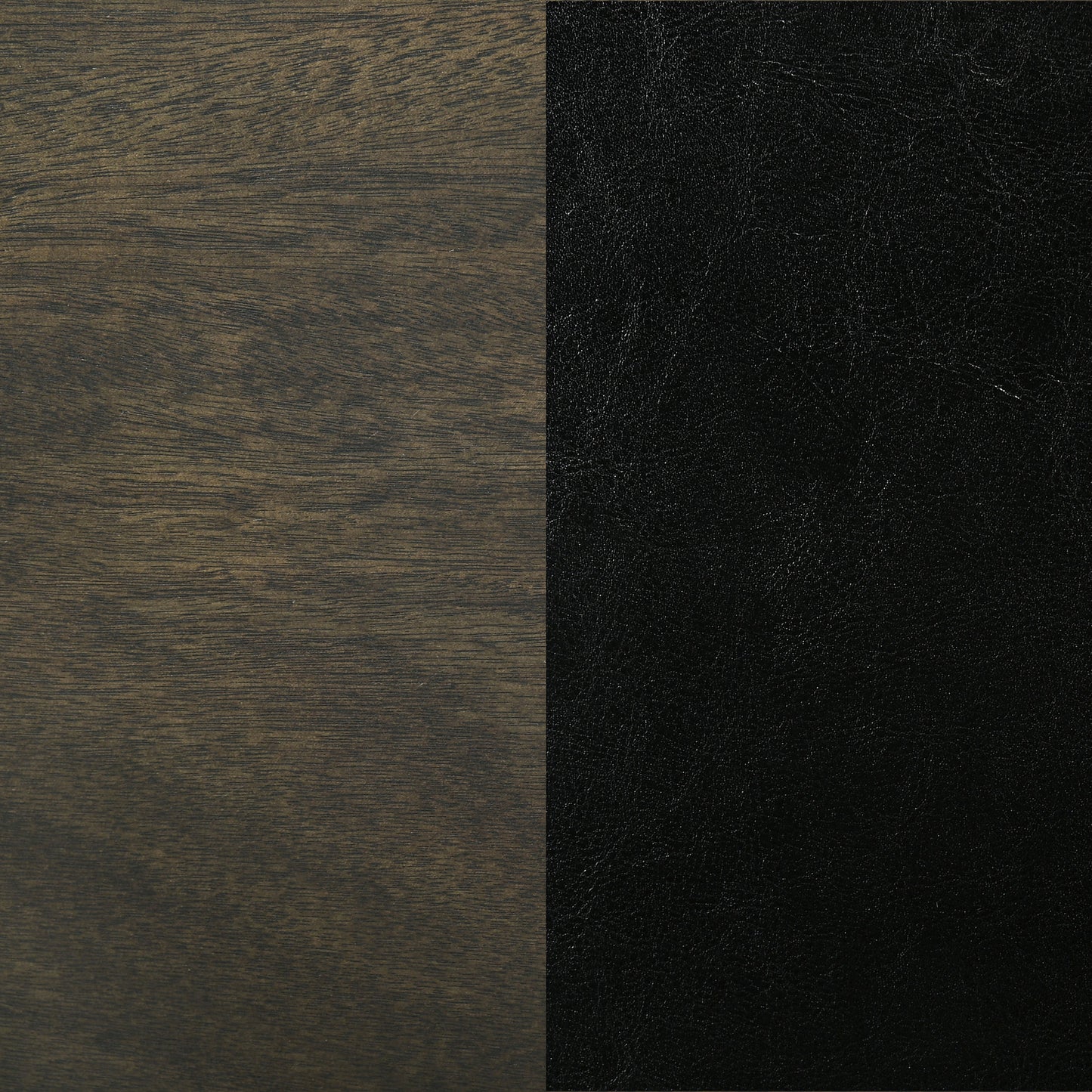 Juego de mesa de comedor cuadrada Parkwood de 5 piezas en color carbón