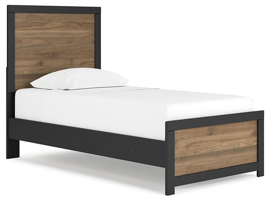 Vertani Twin Panel Bed