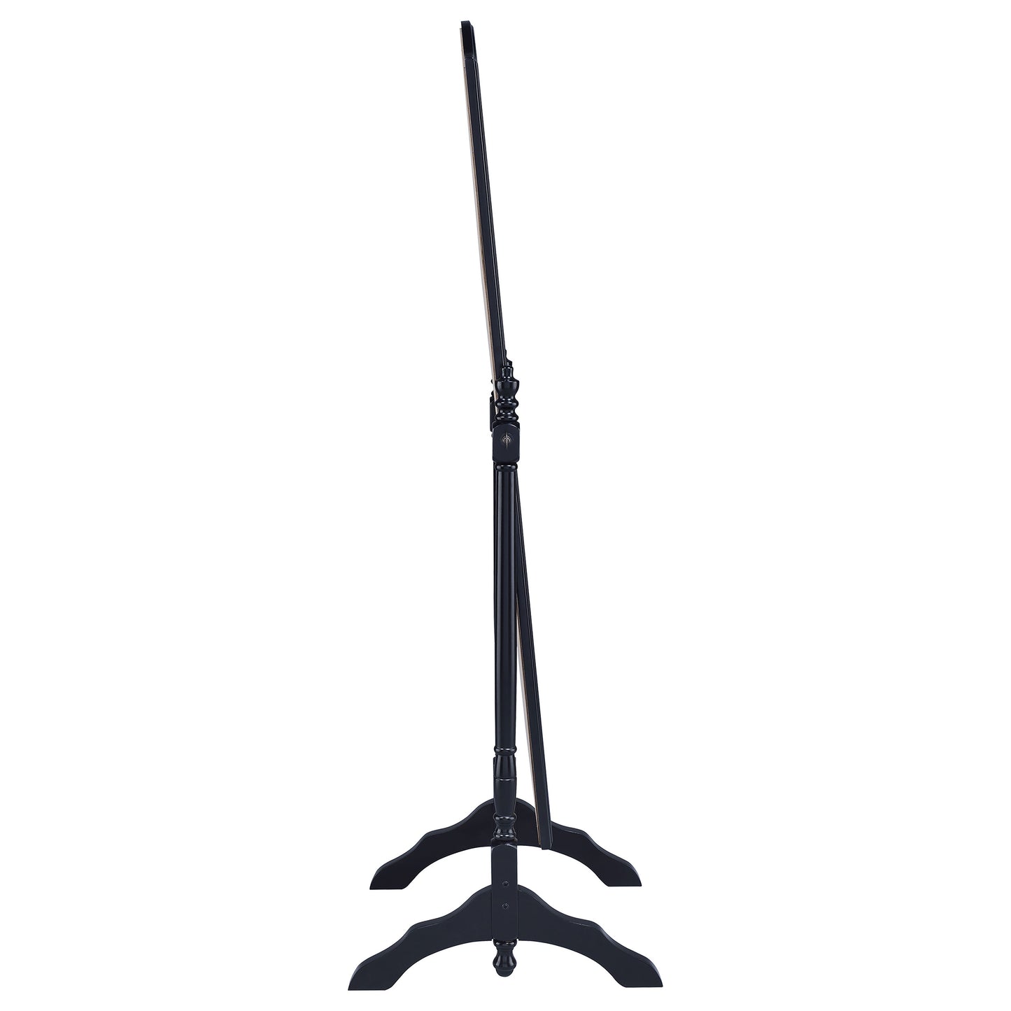 Espejo de cuerpo entero ajustable de madera Cabot, color negro