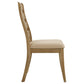 Silla de comedor Danvers Wood de roble marrón (juego de 2)
