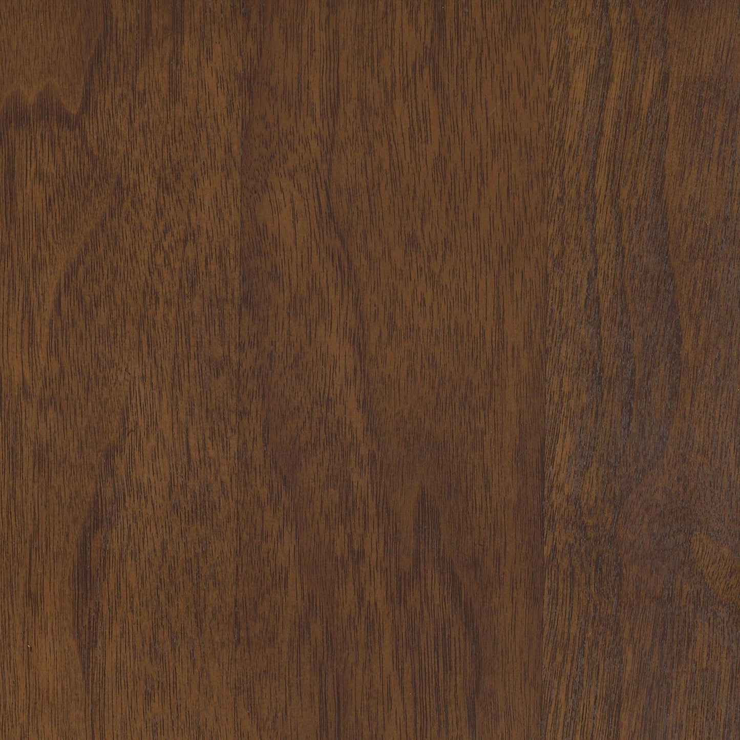 Mesa de comedor redonda Everton de madera de 53 pulgadas en nogal oscuro