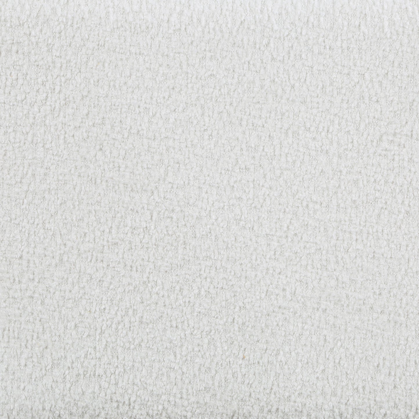 Cama de día individual tapizada Patricia Boucle con cama nido blanca