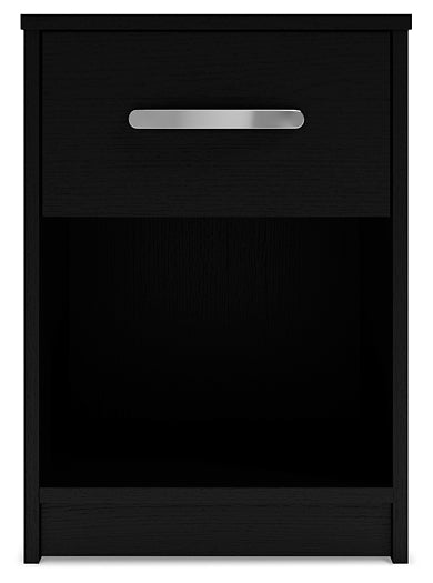 Mesita de noche de un cajón Finch