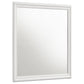 Juego de dormitorio Louis Philippe de 4 piezas Eastern King en blanco