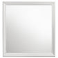 Juego de dormitorio Louis Philippe de 4 piezas, color blanco
