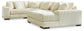 Seccional Lindyn de 4 piezas con chaise longue