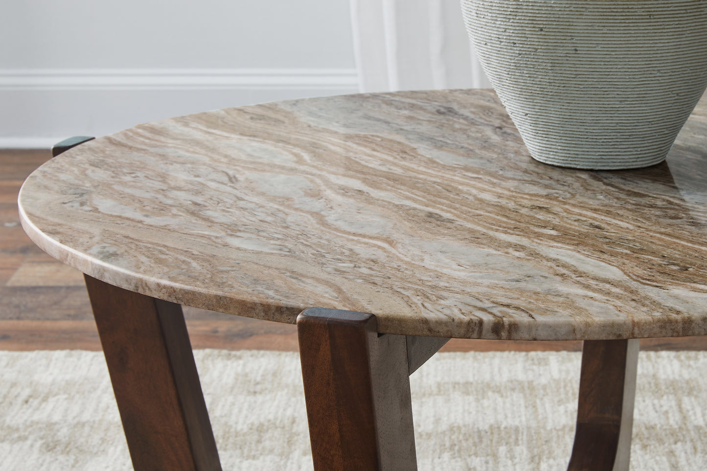 Mesa de cóctel redonda Tanidore