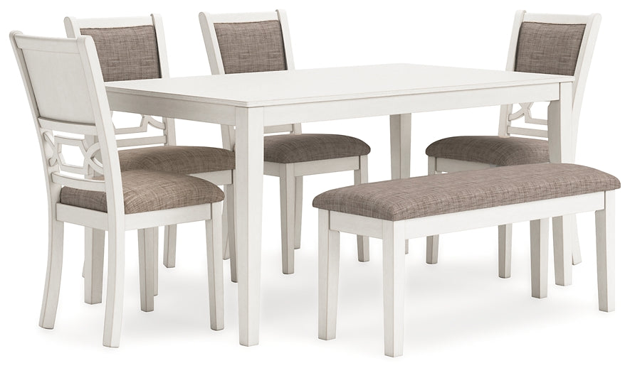 Juego de mesa de comedor Erinberg (6 piezas)