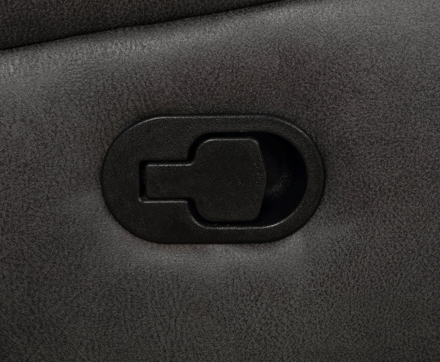 Conjunto de sofá reclinable tapizado de 3 piezas Lawrence en color carbón